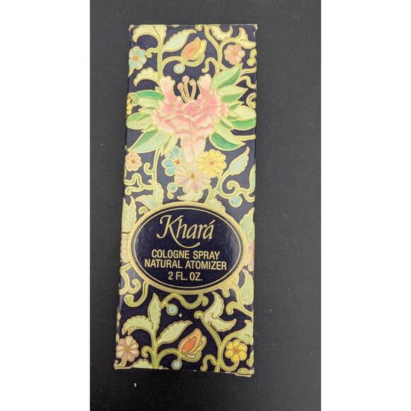 Original Jean Nate 4 oz After Bath Splash & Revlon Khara Cologne Spray 2oz Vtg - Picture 4 of 4